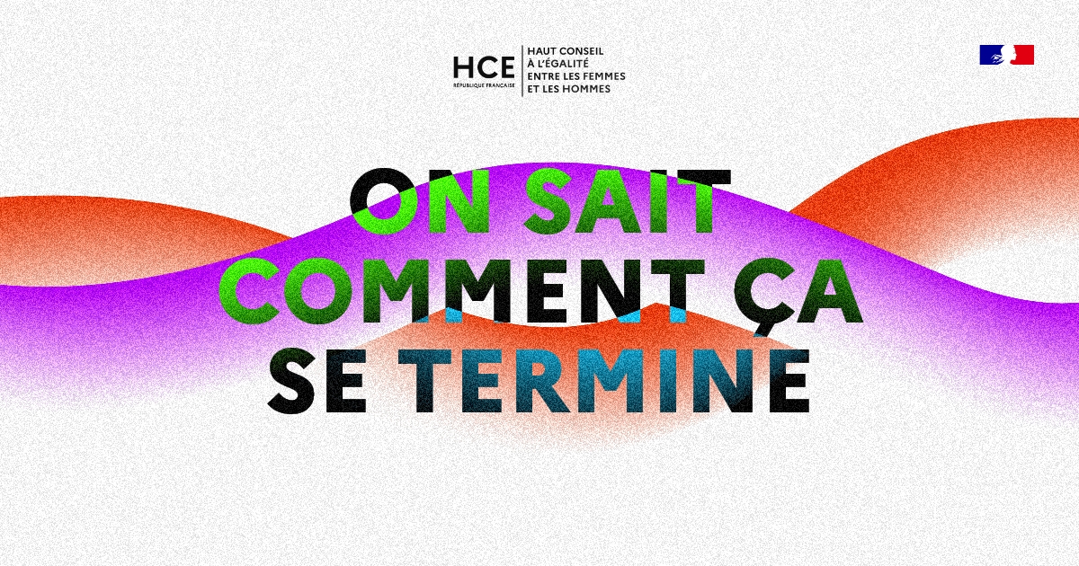 Visuel de la campagne du HCE "On sait comment ça se termine" - 2023
