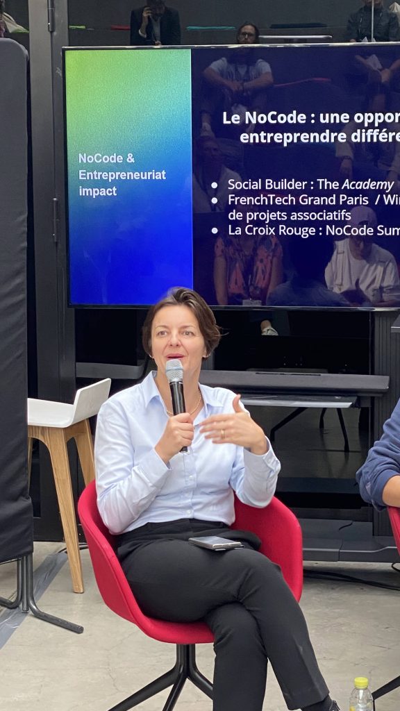 Emmanuelle Laroque au NoCode Summit 2023